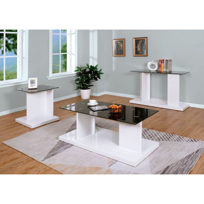 Ensemble de tables basses 3 pièces Donjae