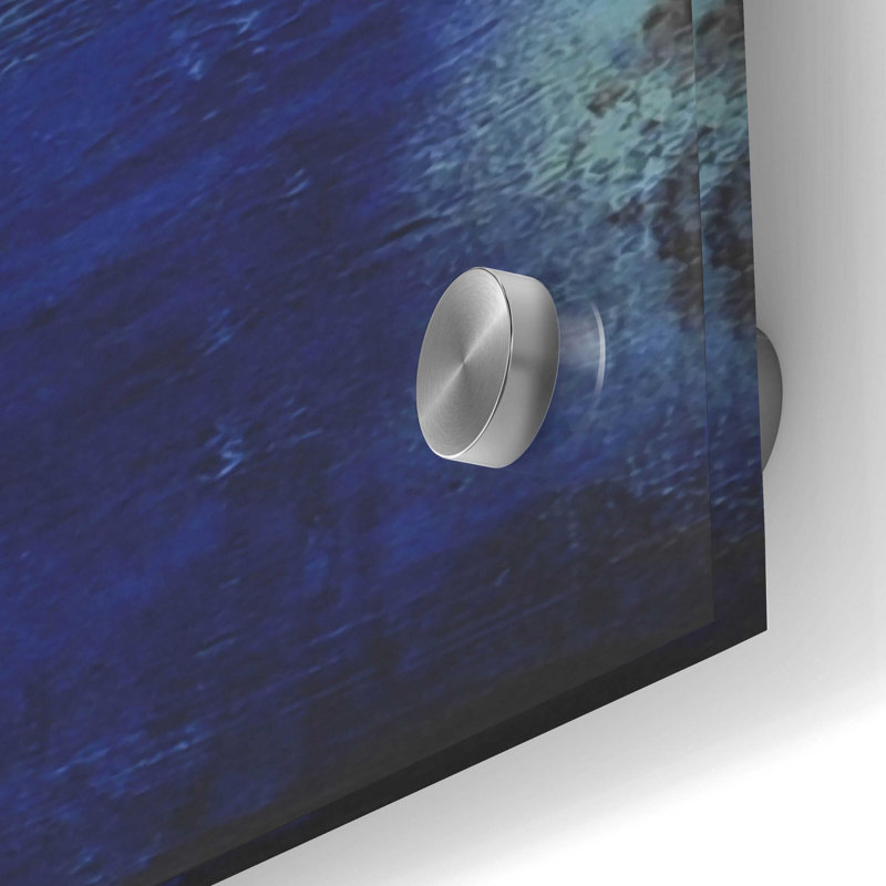 «Ocean 78 II» par Erin Ashley, art mural en verre acrylique, H 48 po x l 16 po x P 0,2 po