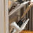 White Solid wood Shoe Storage