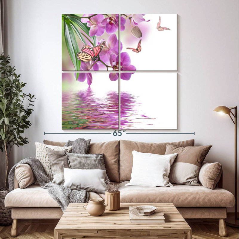 Harnek Orchid And Butterflies