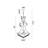 Andres Crystal 30" Gold Chandelier for Entryways Staircases Ballrooms Dining Rooms, 32-Light with E12 Bulb Base-31769333