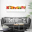 Colorful fruits 1 Piece Wrapped Canvas Wall Art