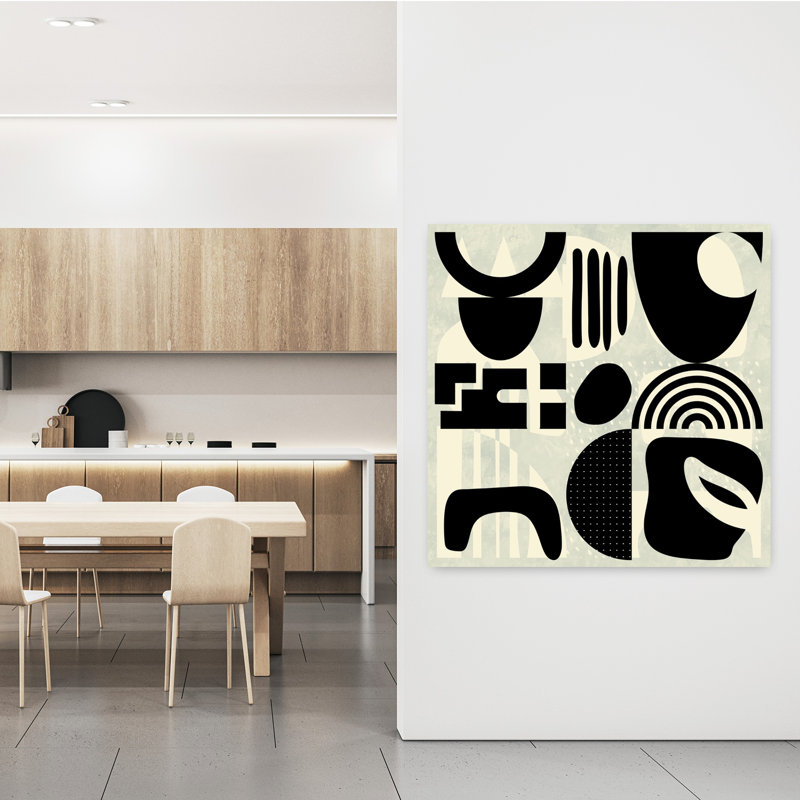 Art contemporain, art contemporain abstrait, H 48 po x l 48 po