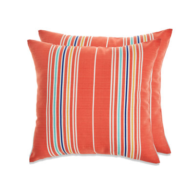 My Cottage Living Outdoor Pillow With Polyester Insert-set Of 2