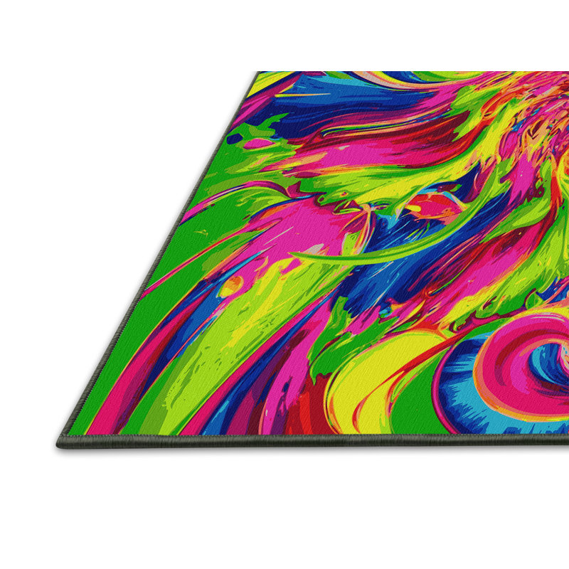 Mind Melt Rug, Rectangle 6' x 9'