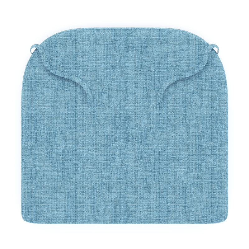 Dining ChairSeat Pad Replacement Cushion – 17.5L x 18.5W x 2D, Cast Horizon Sunbrella® Plainweave