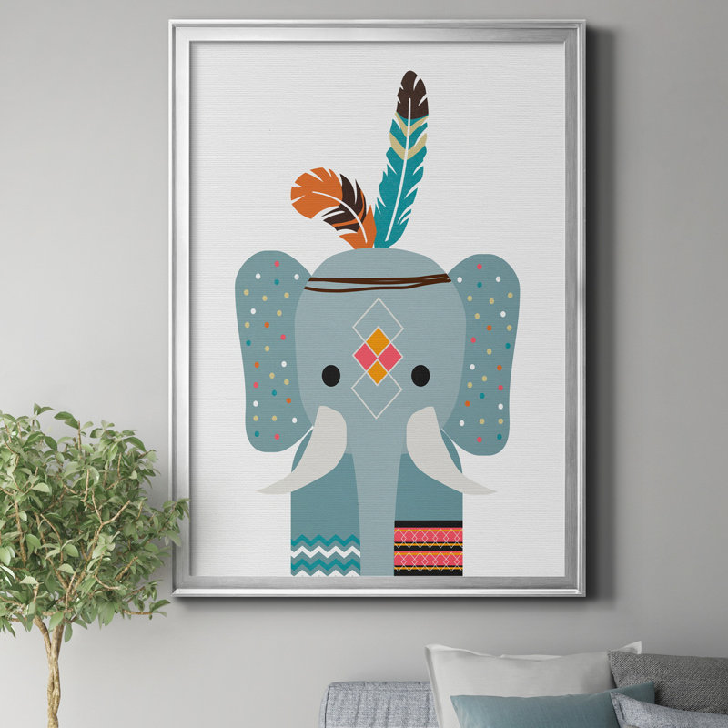 Santino, art encadré, Argent, H 22,5 po x l 30,5 po x P 1,5 po