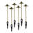 Hat Top Path And Area Landscape Light 6-Pack
