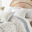 W-CMLFLin Cotton Standard Floral Duvet Cover-101887678