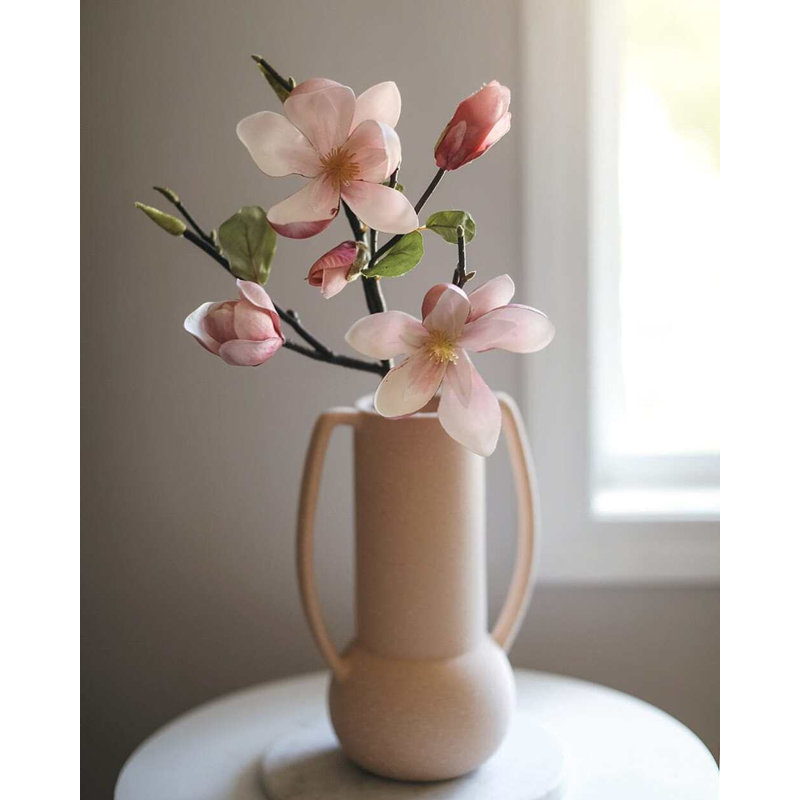 Tige de magnolia rose 20 po