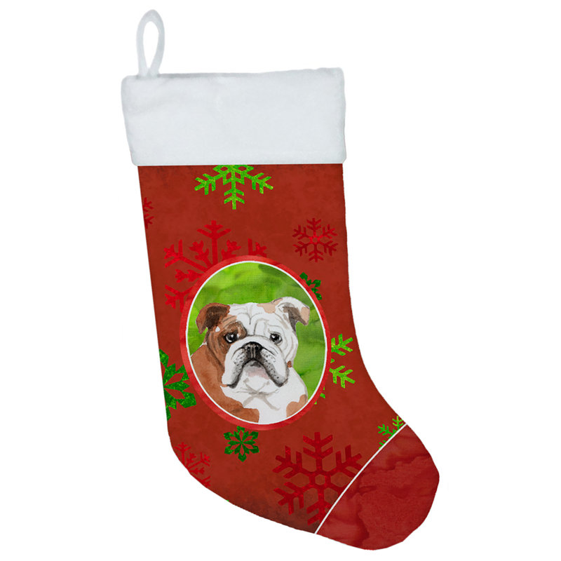 Chaussette de Noël, Bouledogue anglais