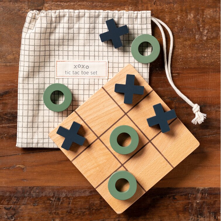 Easy DIY Tic-Tac-Toe Board Game - Modern Glam - DIY