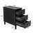 Cebollero Solid Wood Floor Shelf 3 - Drawer End Table -2104728109