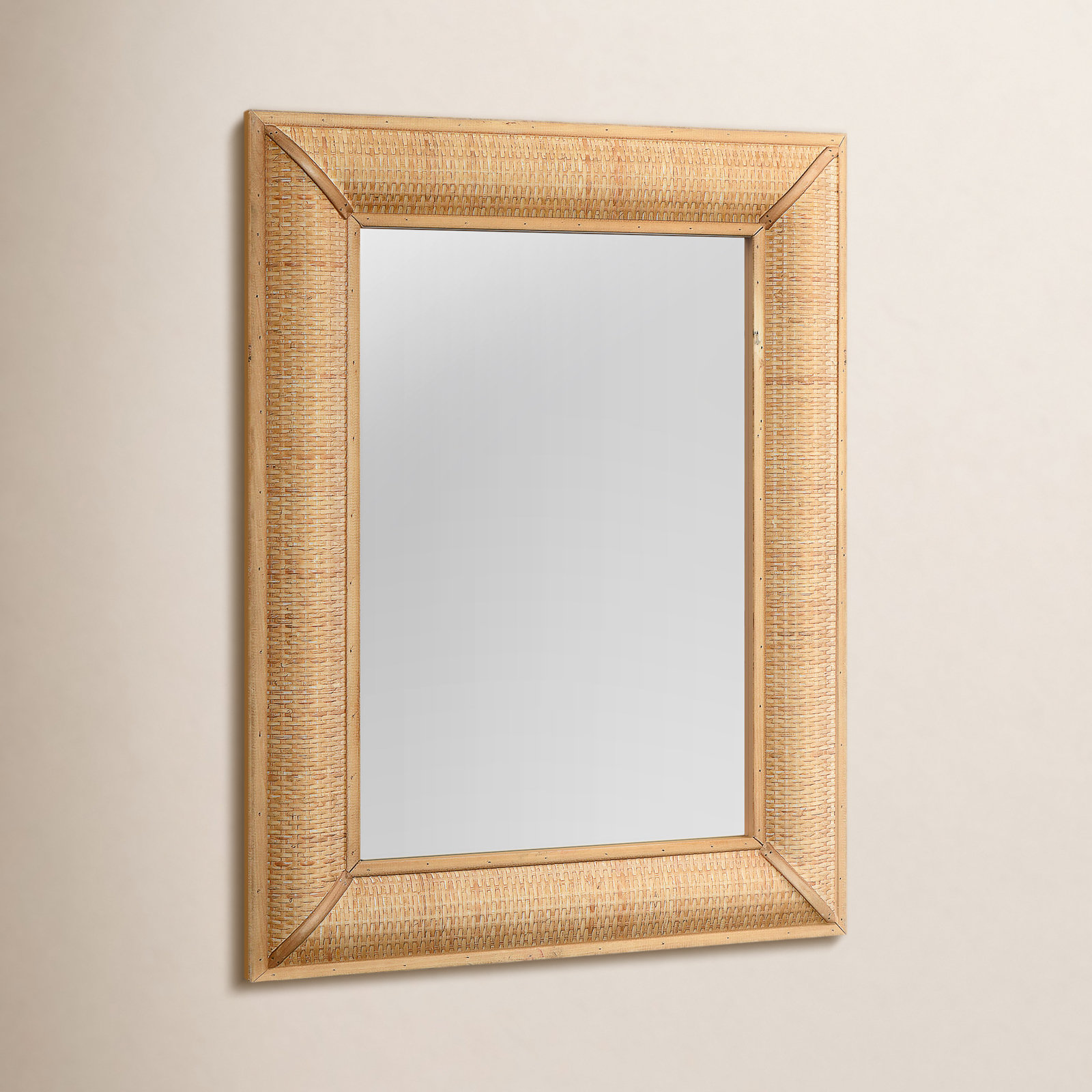 Stewart Coastal Accent Mirror, Natural