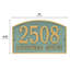 Legacy 2-Line Wall Address Plaque-2079427064-2079427070