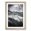 Mountain Peak View in Italy - Picture Frame Painting Print-56737893-56737894