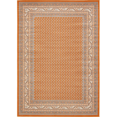 Tapis orange Wingate