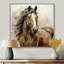 Cheval, liberté symbolique - impression sur toile-568670034-583418620