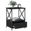 Cinar 50cm W Iron Bedside Table-306003864
