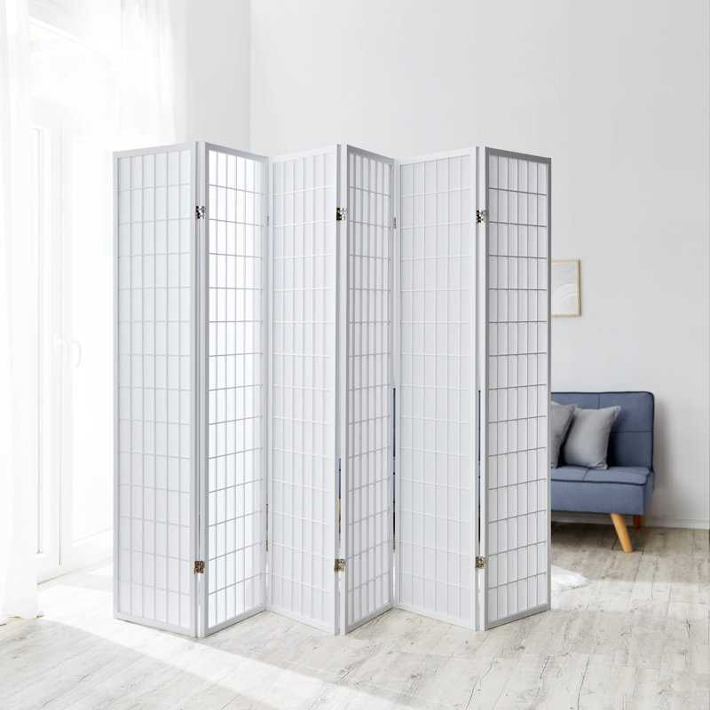 Archibald 3 - Panel Folding Room Divider, 6 Panels