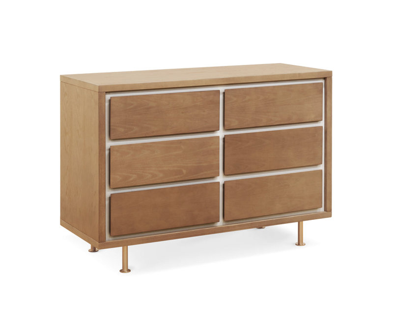 Novella Convertible Standard 2 - Piece Nursery Furniture Set, Stained Ash/Ivory