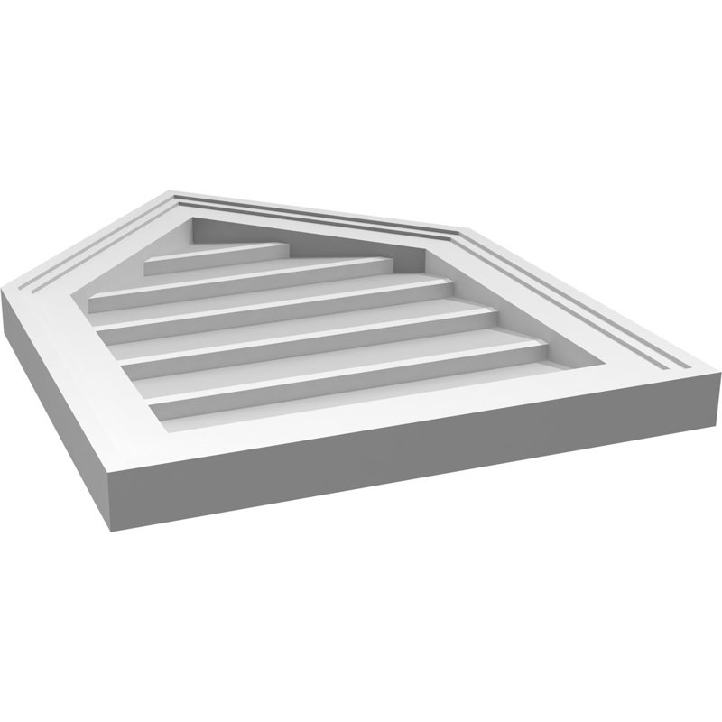 Ventilateur à pignon en uréthane non-fonctionnel Signature, H 22 po x l 16 po x P 1,5 po