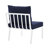 Modway Riverside 4 Piece Outdoor Patio Aluminum Sectional-141445579-141447156