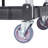 32.76'' H x 25.62'' W Utility Cart with Wheels