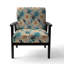 Chaise d'appoint florale Cobalt-6885500