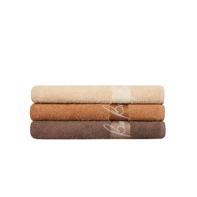 Ensemble de serviettes 3 pièces 100% coton