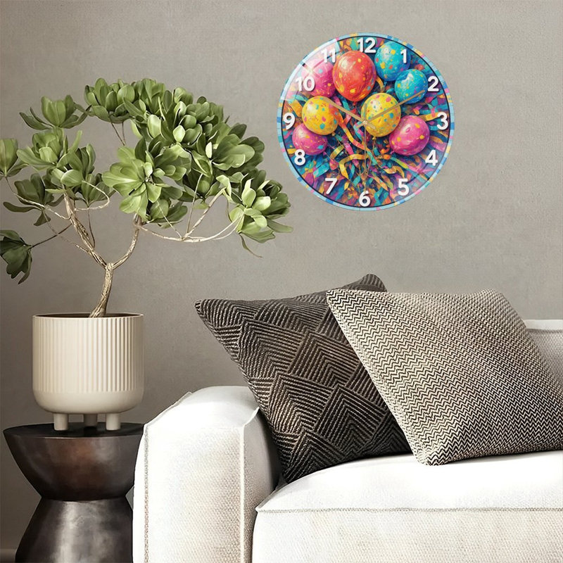Horloge murale 12 po