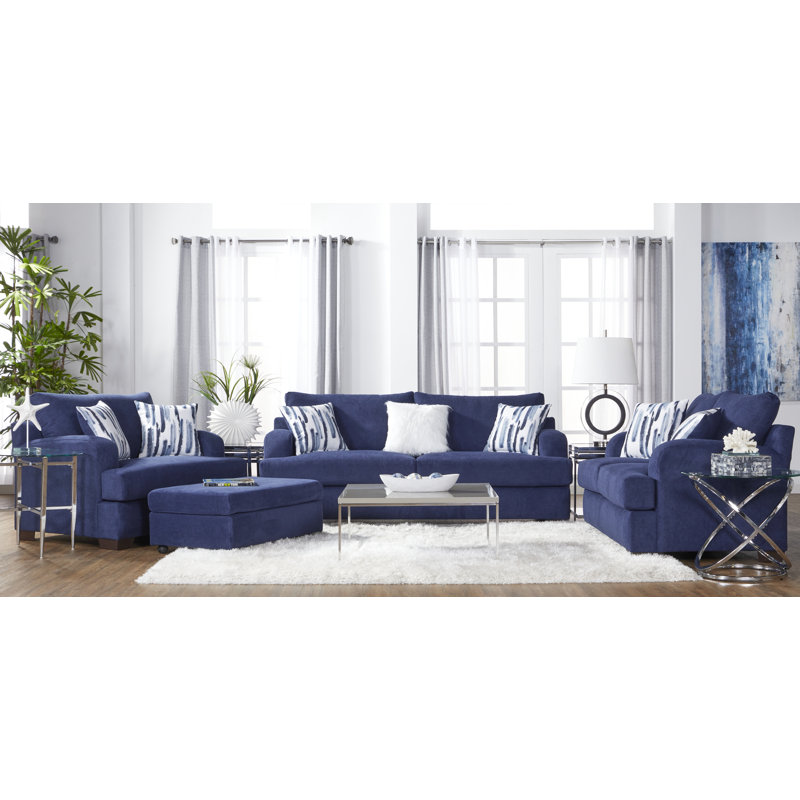 Cuddle Chair, Cameo bleu marine