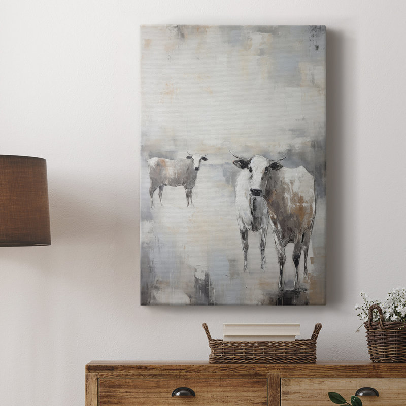 ANIMALS Series CCLXV - Toile tendue avec châssis Premium - Prêt à être accroché, H 36 po x l 24 po