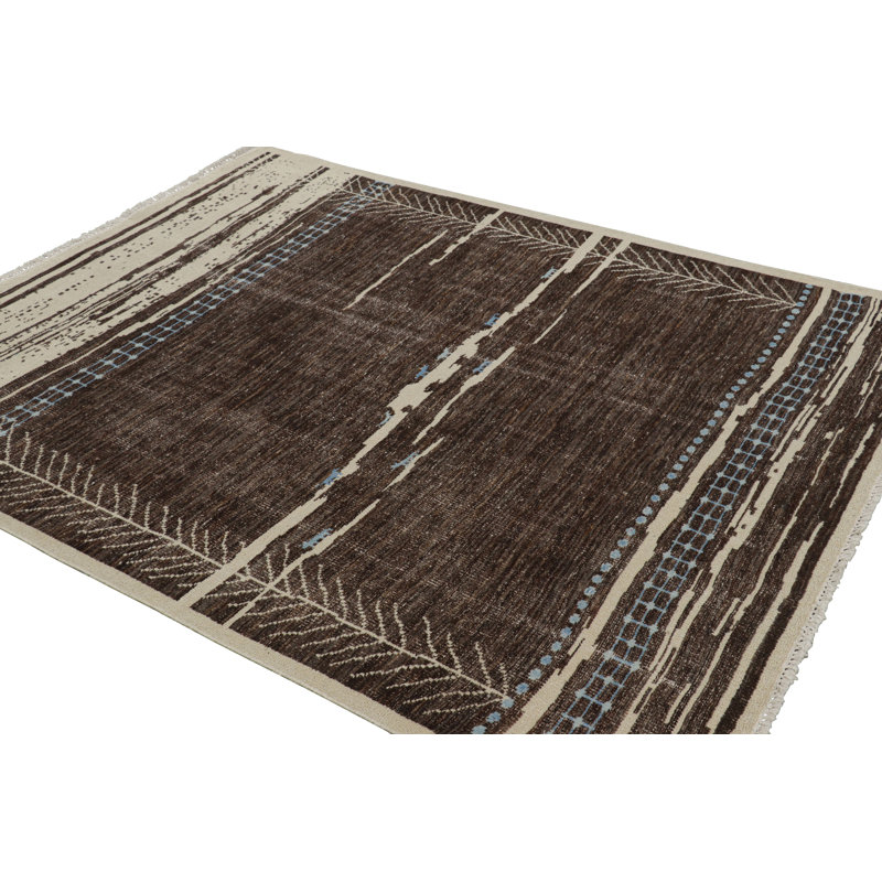 Distressed Homage Geometric Area Rug, Rectangle 12' x 15'