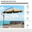 Parasol en porte-à-faux 104,25 po Fazil-892100538