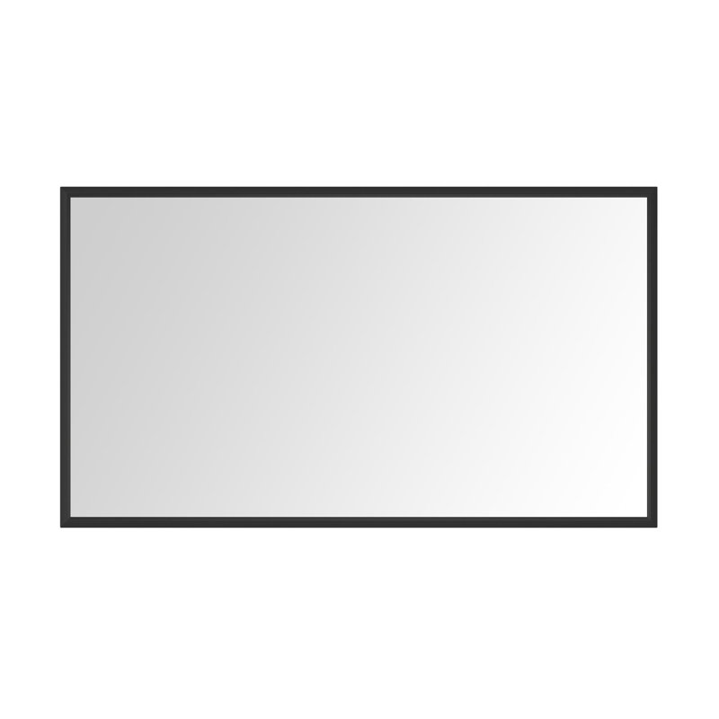 Metal Framed Bathroom Mirror for Wall, Rectangle Mirror, Bathroom Vanity Mirror Farmhouse, Anti-Rust, Hangs Horizontally or Vertically