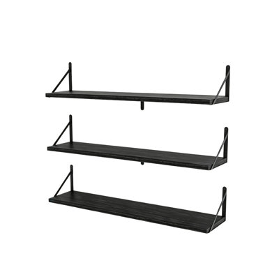 3.5 cm H x 60 cm W Floating Shelf Bookcase