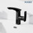 MASO Touchless Pull-Down Bathroom Sink Faucet, 2 Spray Modes, Temperature Display (°F), Motion Sensor, 360° Swivel, Single Handle, 1 or 3 Hole, Deck Plate, Vanity, Laundry & Bar,   Brushed Gray-126101714