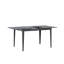 Rengin Extendable Metal Base Dining Table