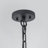 4-Light Dimmable Drum Chandelier