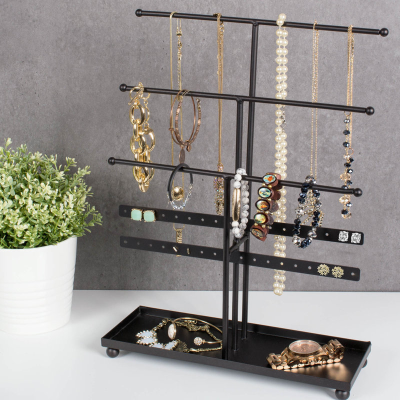 Présentoir à bijoux à 3 niveaux Boyett, Bronze
