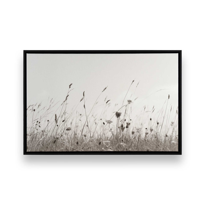 «Sea Breeze II» par Deborah Revell, reproduction d'art, 18 W x 12 H, Black, Framed Canvas