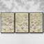 Écru corail I, ensemble de 3 toiles encadrées sur toile-97795059-97795057