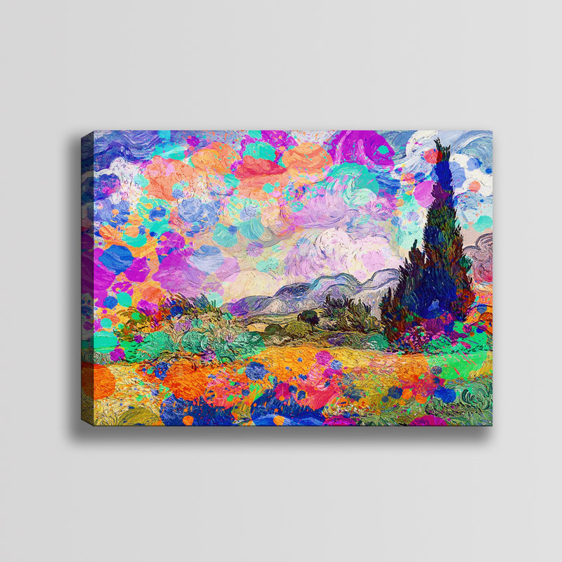 Superbe peinture sur toile décorative de 19,7 po x 27,6 po | 100% toile, cadre 100% bois (épaisseur: 1,2 po) | Parfait pour les amateurs de décoration intérieure et d'art