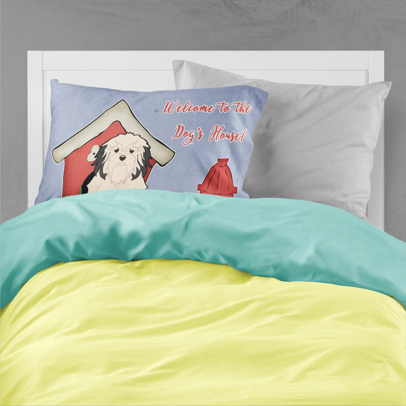 Taie d’oreiller chien house, Petit chien lion