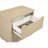 2-Drawer Nightstand, Bedside Table