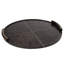 Forte Leather Tray Round Large (Black)-1910983983-1910983982