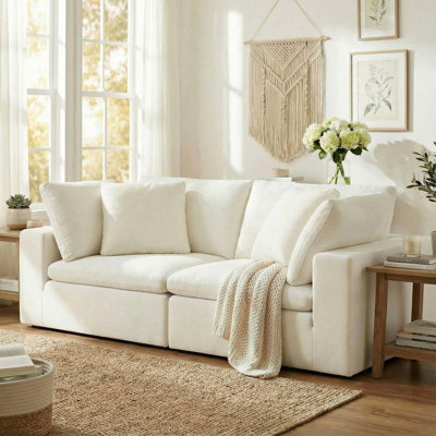 Canapé modulaire 2 pièces Calana Luxe