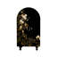 Armoire arquée avec tablettes et portes