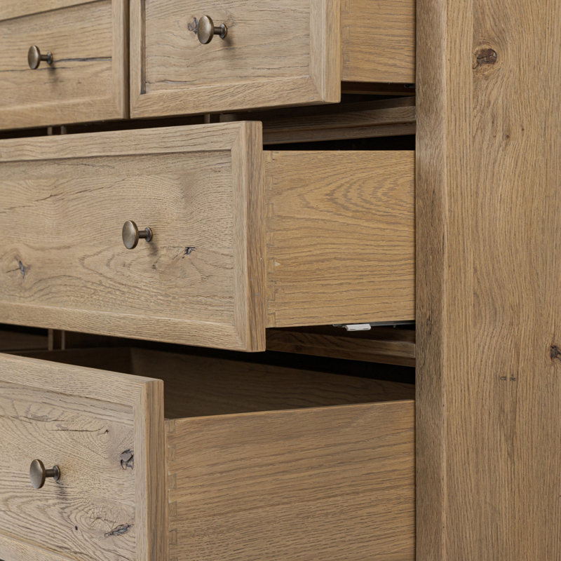 Geoffrey Wide Dresser, Worn Oak